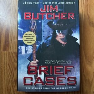 NEW Dresden Files Brief Cases Hardcover Jim Butcher Signed